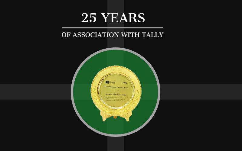 25 Years of being a Tally Partner