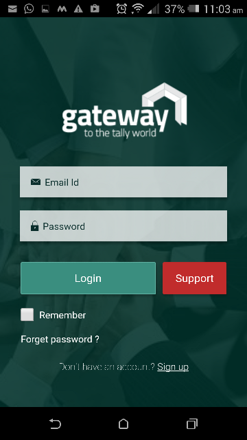 New Tally Gateway App