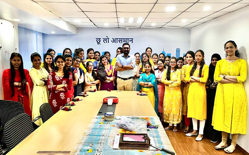 women's day 2022 celebration at Antraweb with Mr. Nevil Sanghvi