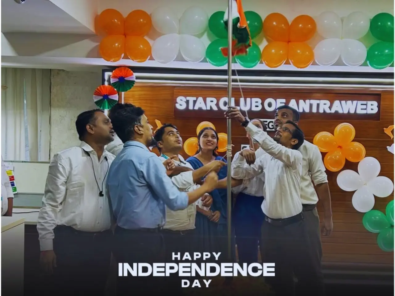 Independence Day Celebration at Antraweb Technologies 2025