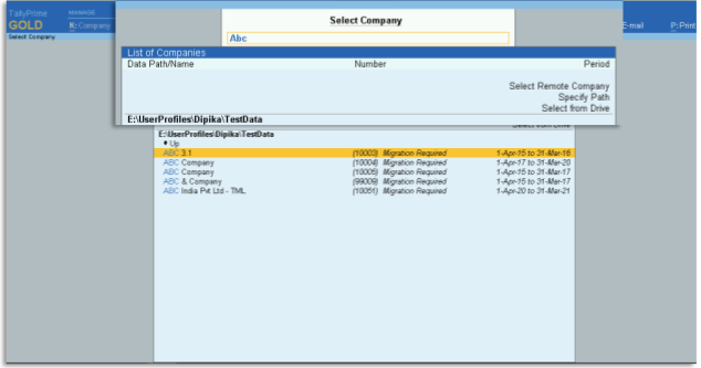 Tally ERP 9 VS Tally Prime